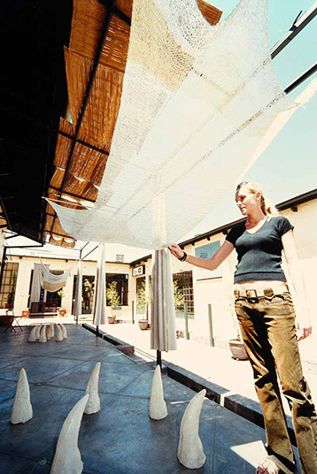 Trudi Dicks - Gutenberg platz installation (2003)